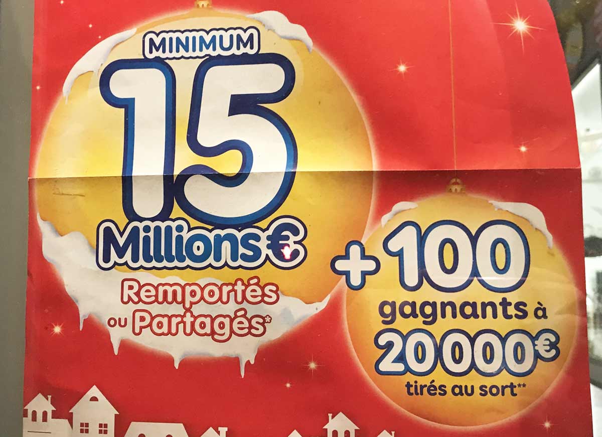 Gros Gains et cagnottes d'Euromillions année 2018